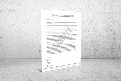Doctor’s Clearance
