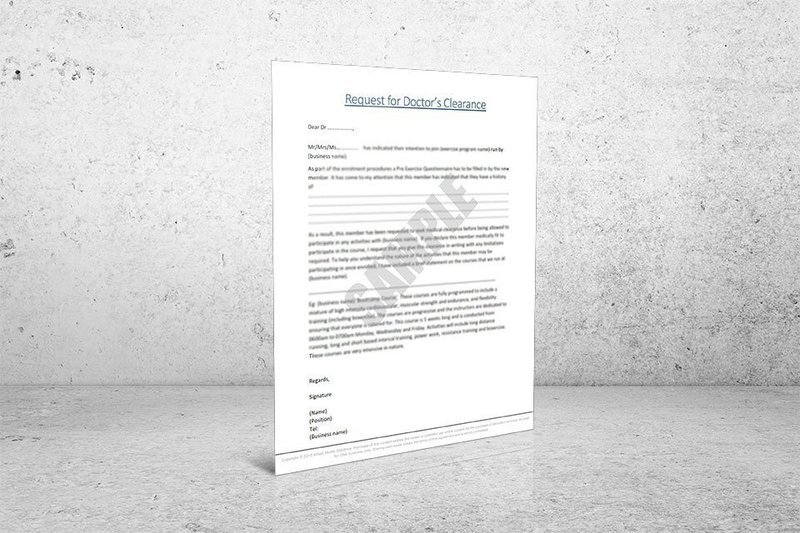 Doctor’s Clearance