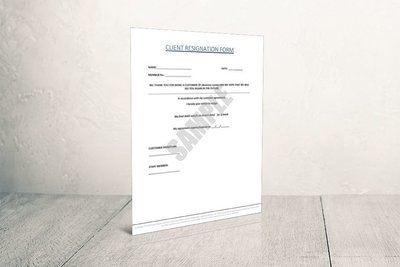 Client Resignation Form