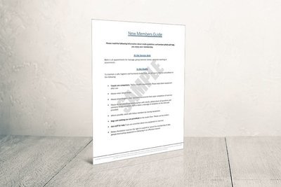 New Member's Guide