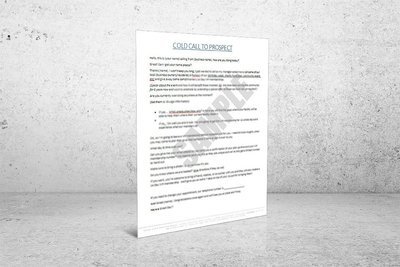 Cold Call Script