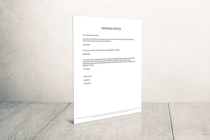 Warning Letter