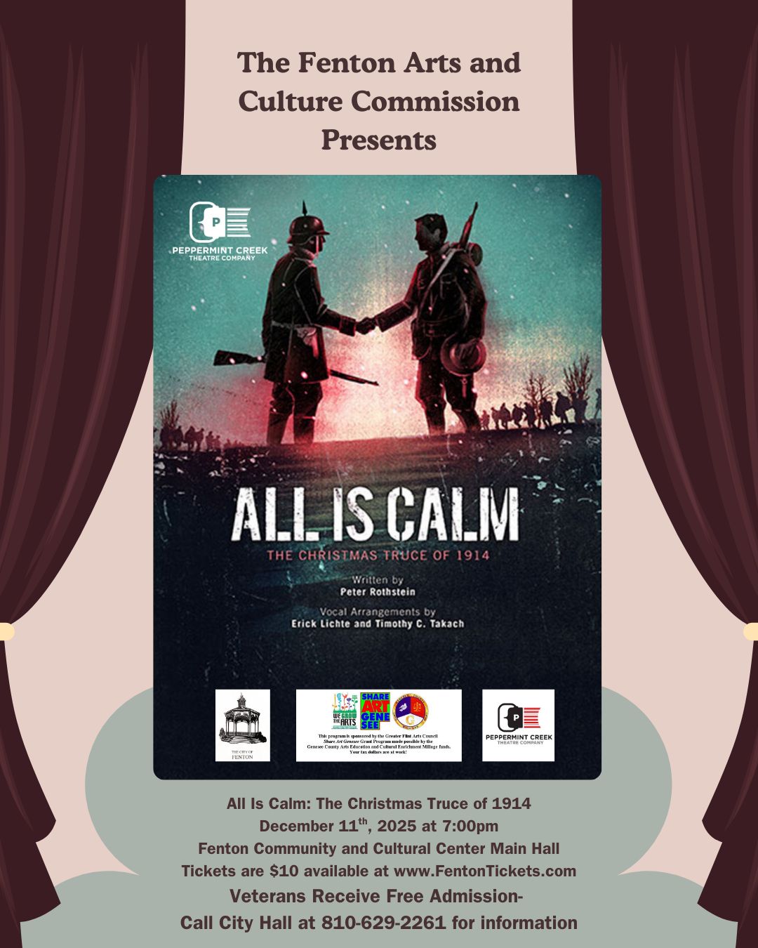 All Is Calm- The Christmas Truce of 1914