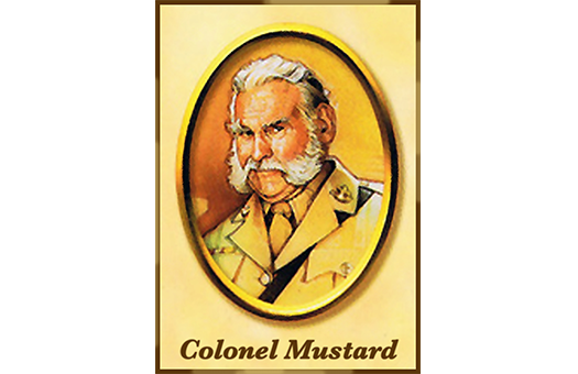 Sponsor Colonel Mustard in CLUE!