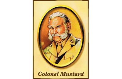 Sponsor Colonel Mustard in CLUE!
