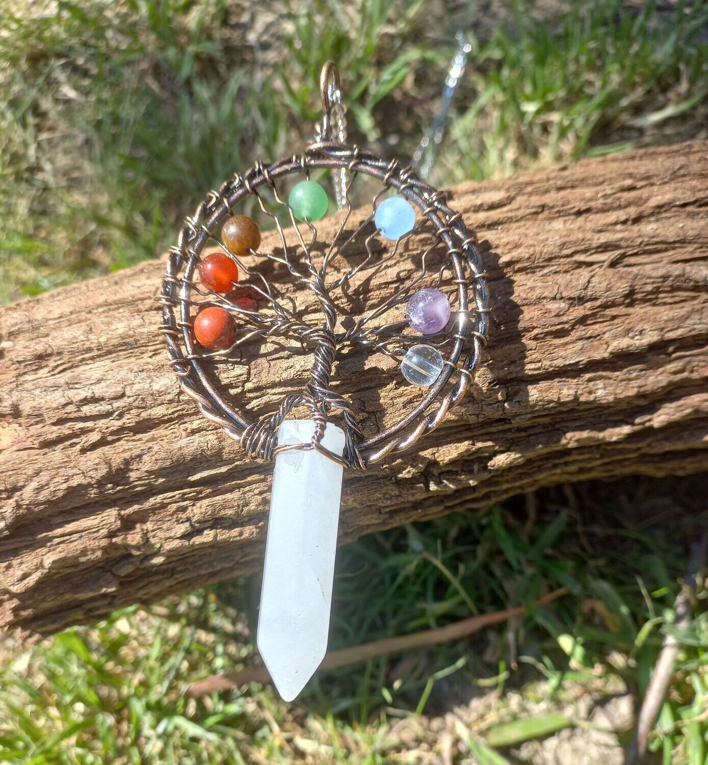 Chakra Tree of Life Pendant