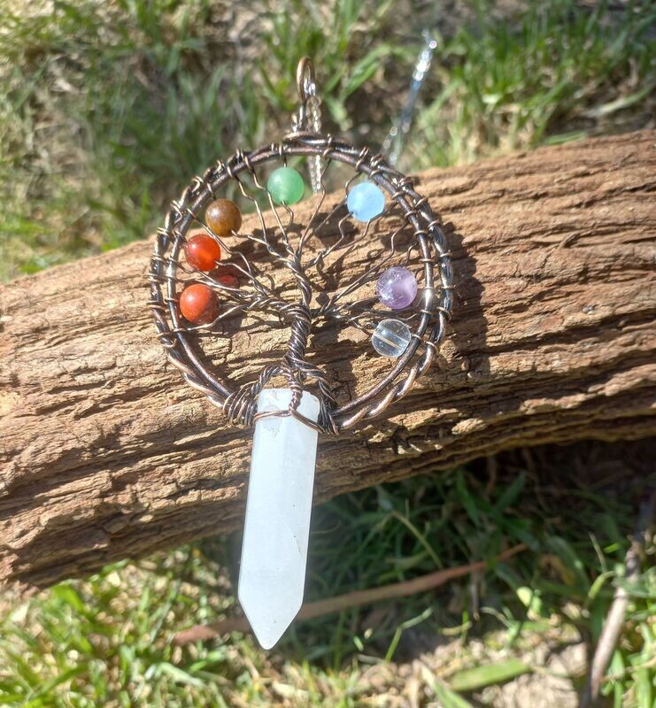 Chakra Tree of Life Pendant