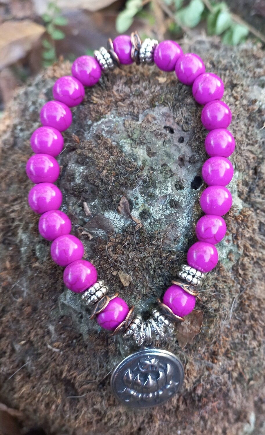 Purple Magnesite Bracelet