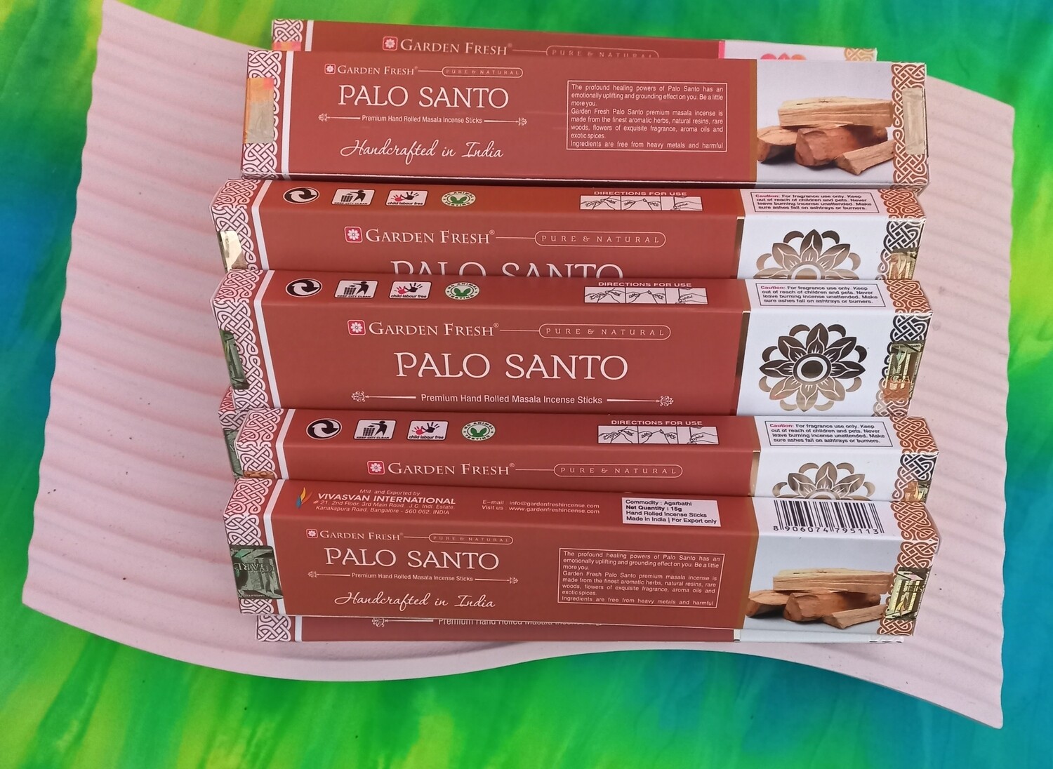 Garden Fresh Palo Santo  Incense Sticks
