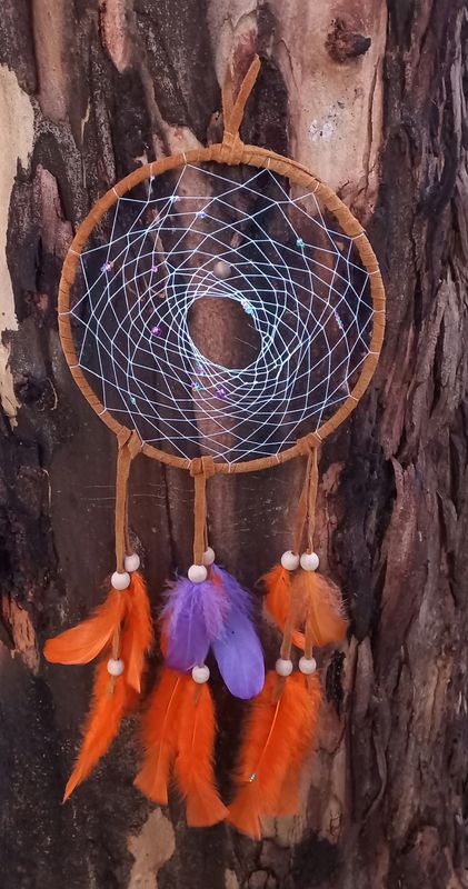 Handcrafted 24cm  ring bone Dream Catcher