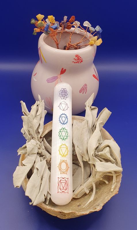 Chakra Wand Selenite