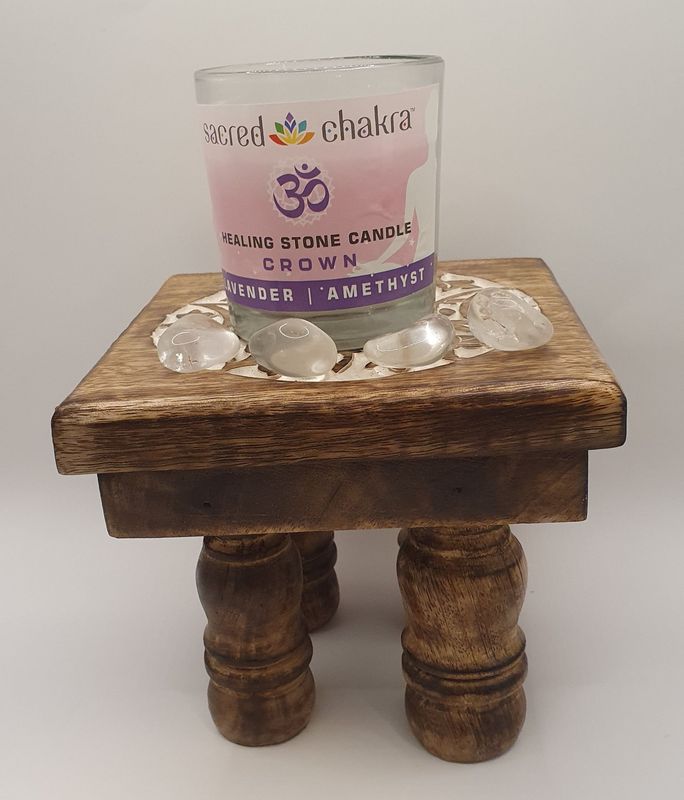 Crown Chakra Healing Candle