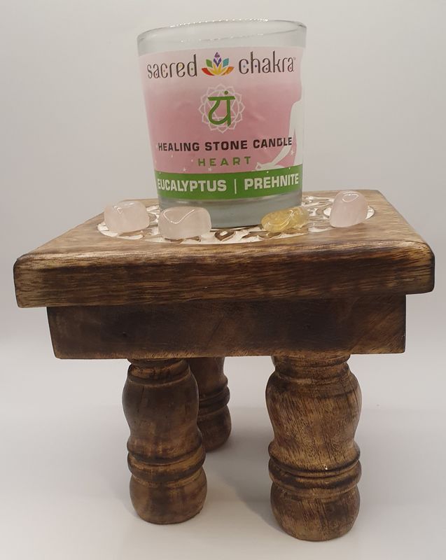 Heart Chakra Healing  Candle