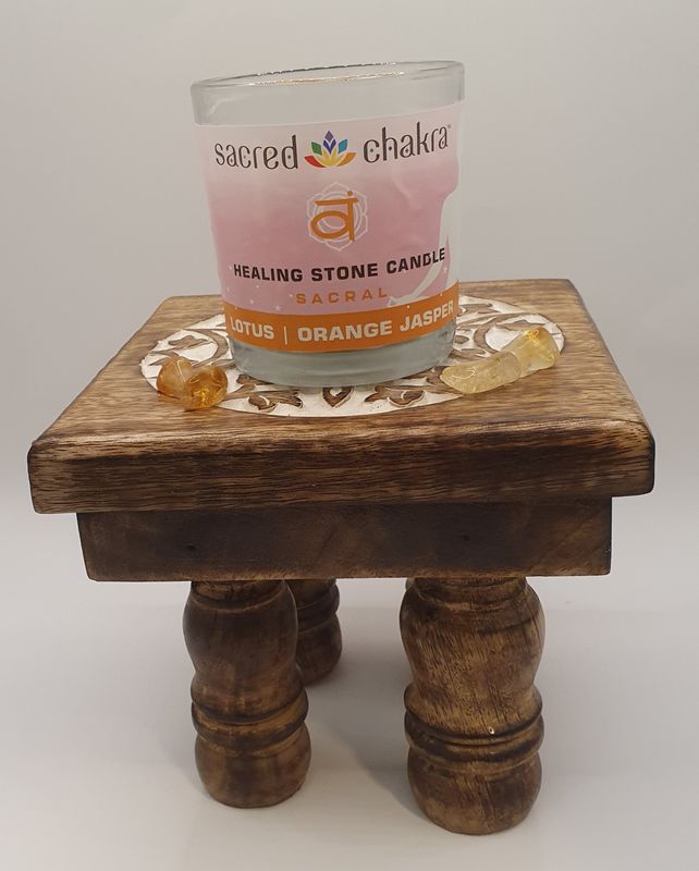Sacral Chakra Healing Candle