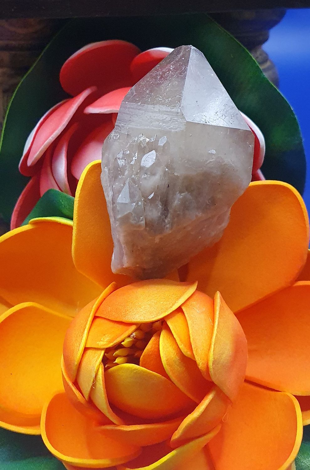 Feel the surge: Raw Natural Citrine Kundalini's abundant song.