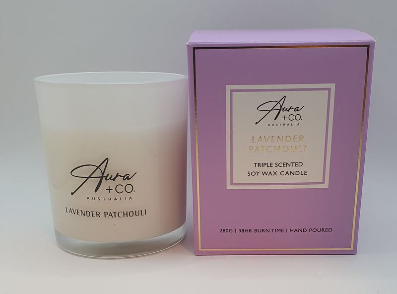 Lavender and Patchouli Candle