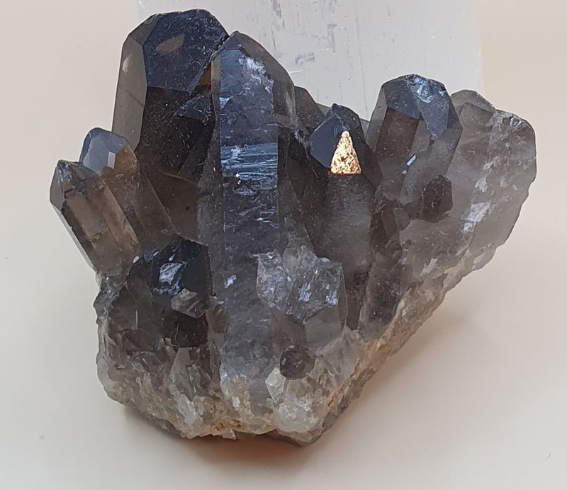 Smoky Quartz Cluster