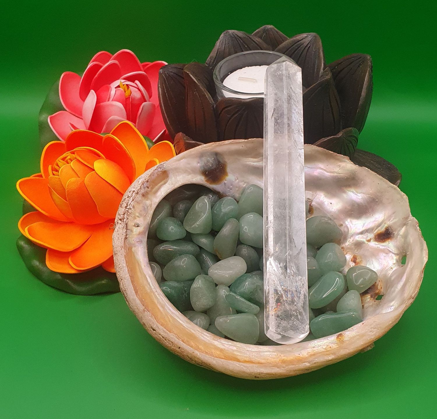 Clear Quartz Wand 14cmx6cmx1cm