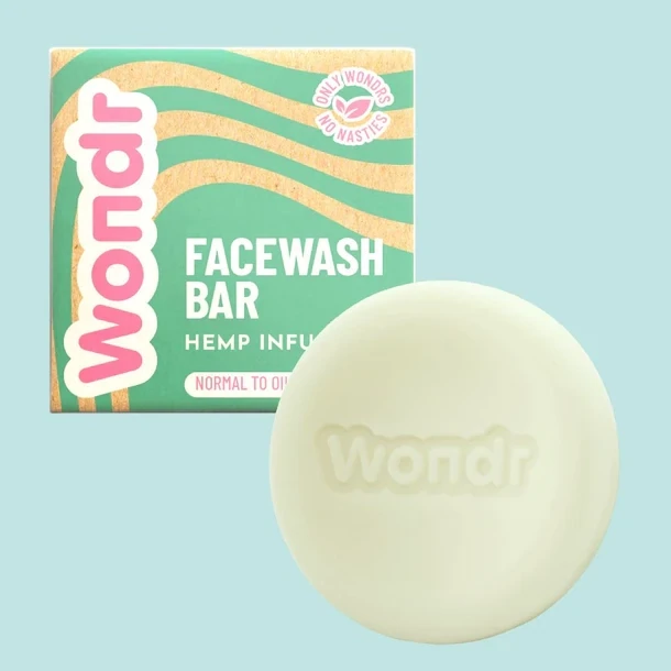 WONDR Face Wash Bar Hemp Infusion