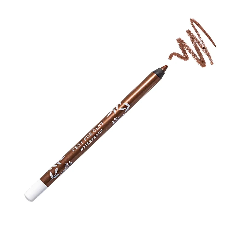 Cent Pur Cent Waterproof Eye Pencil Brun Foncé