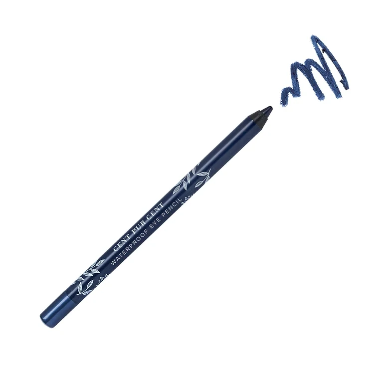 Cent Pur Cent Waterproof Eye Pencil Blue Foncé