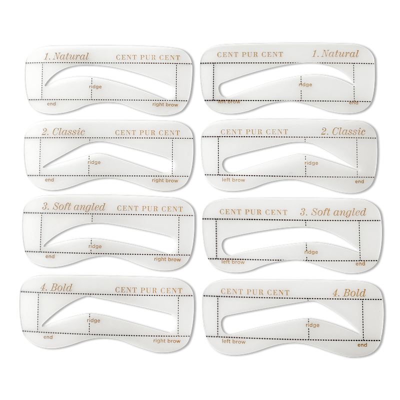 Cent Pur Cent Brow Stencils