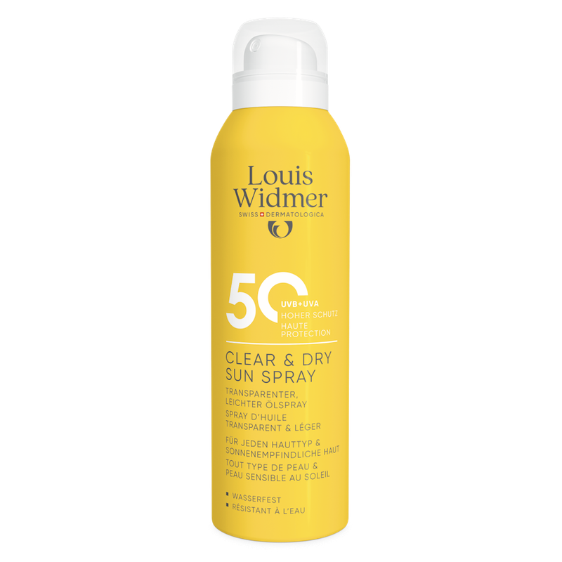 Clear & Dry Sun Spray 50 Met Parfum