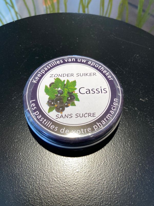 Keelpastilles Cassis