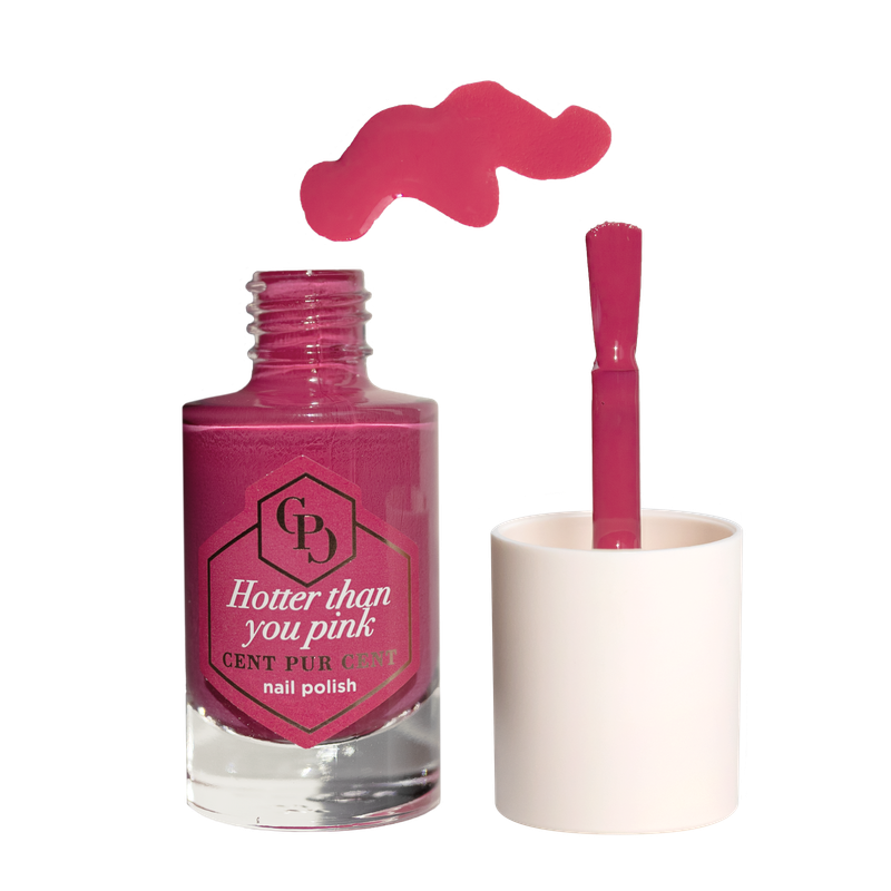 Cent Pur Cent Nail Polish Hotter Than You Pink