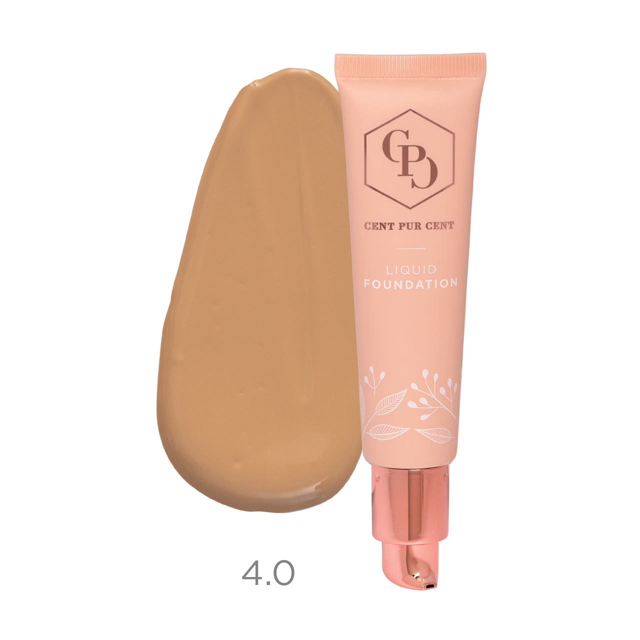 Cent Pur Cent Liquid Mineral Foundation 4.0