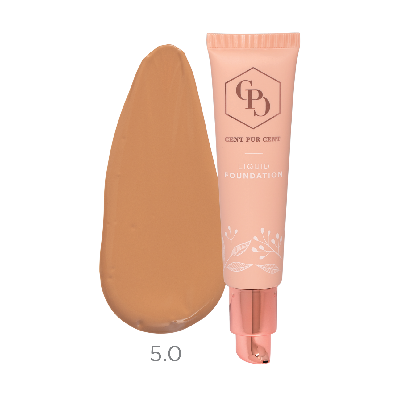 Cent Pur Cent Liquid Mineral Foundation 5.0
