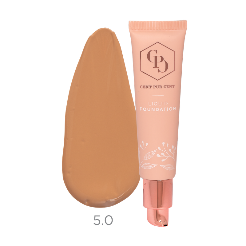 Cent Pur Cent Liquid Mineral Foundation 5.0