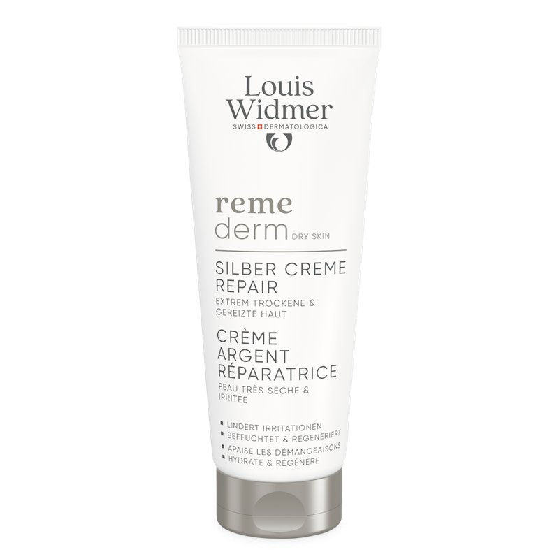 Remederm Dry Skin Zilver Crème Repair 75 mL zonder parfum