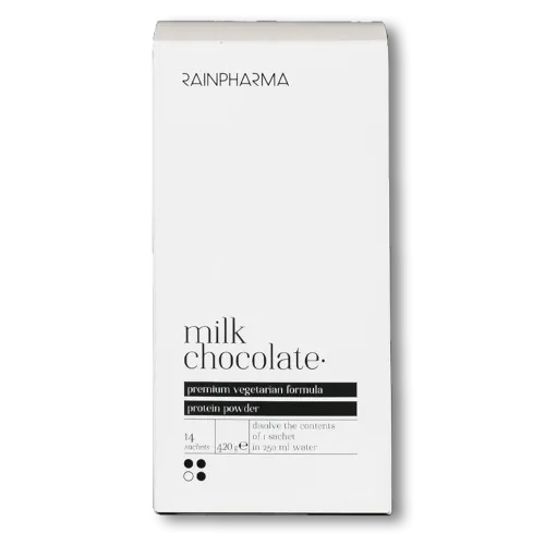 RainPharma Milk Chocolate Zakjes 14 x 30g