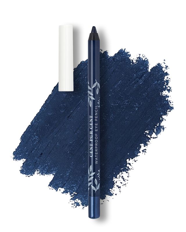 Cent Pur Cent Waterproof Eye Pencil Blue Foncé