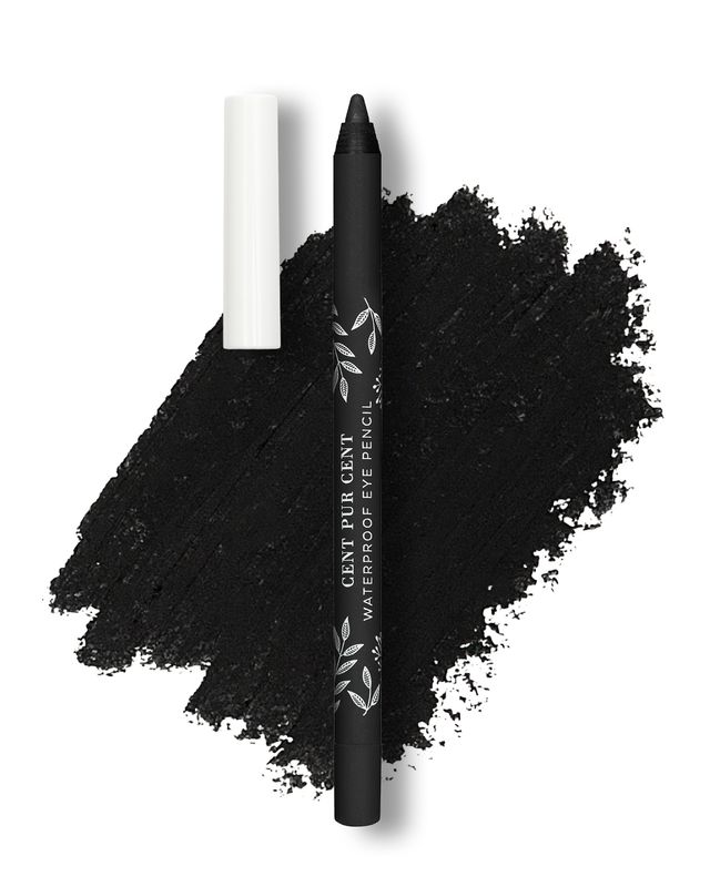 Cent Pur Cent Waterproof Eye Pencil Noir Foncé