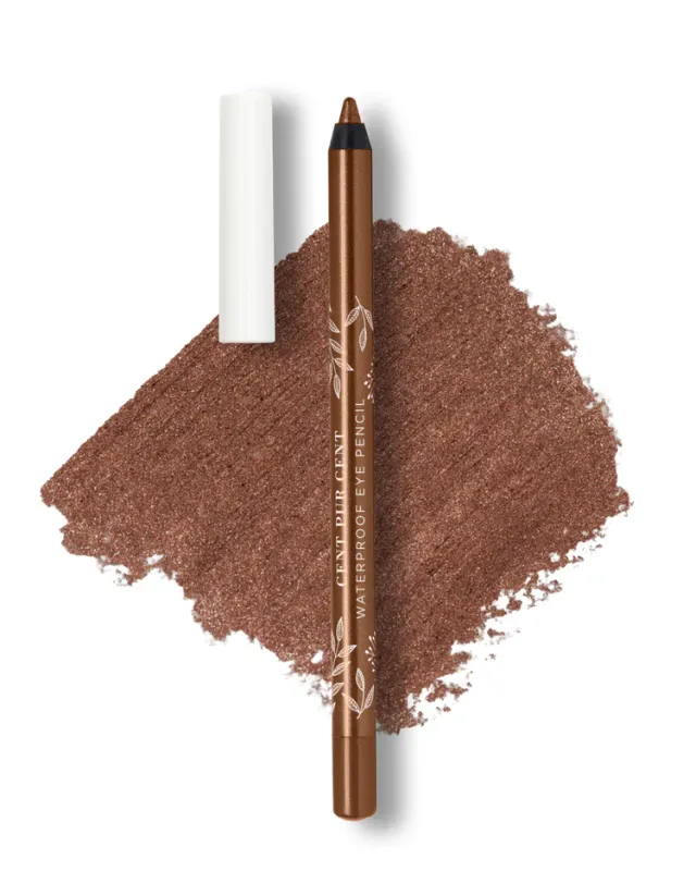 Cent Pur Cent Waterproof Eye Pencil Brun Foncé