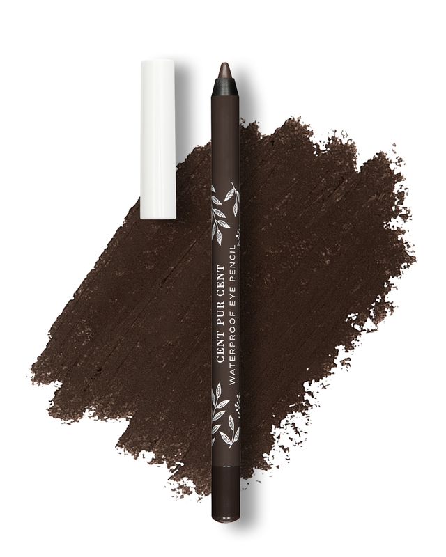 Cent Pur Cent Waterproof Eye Pencil Chocolat
