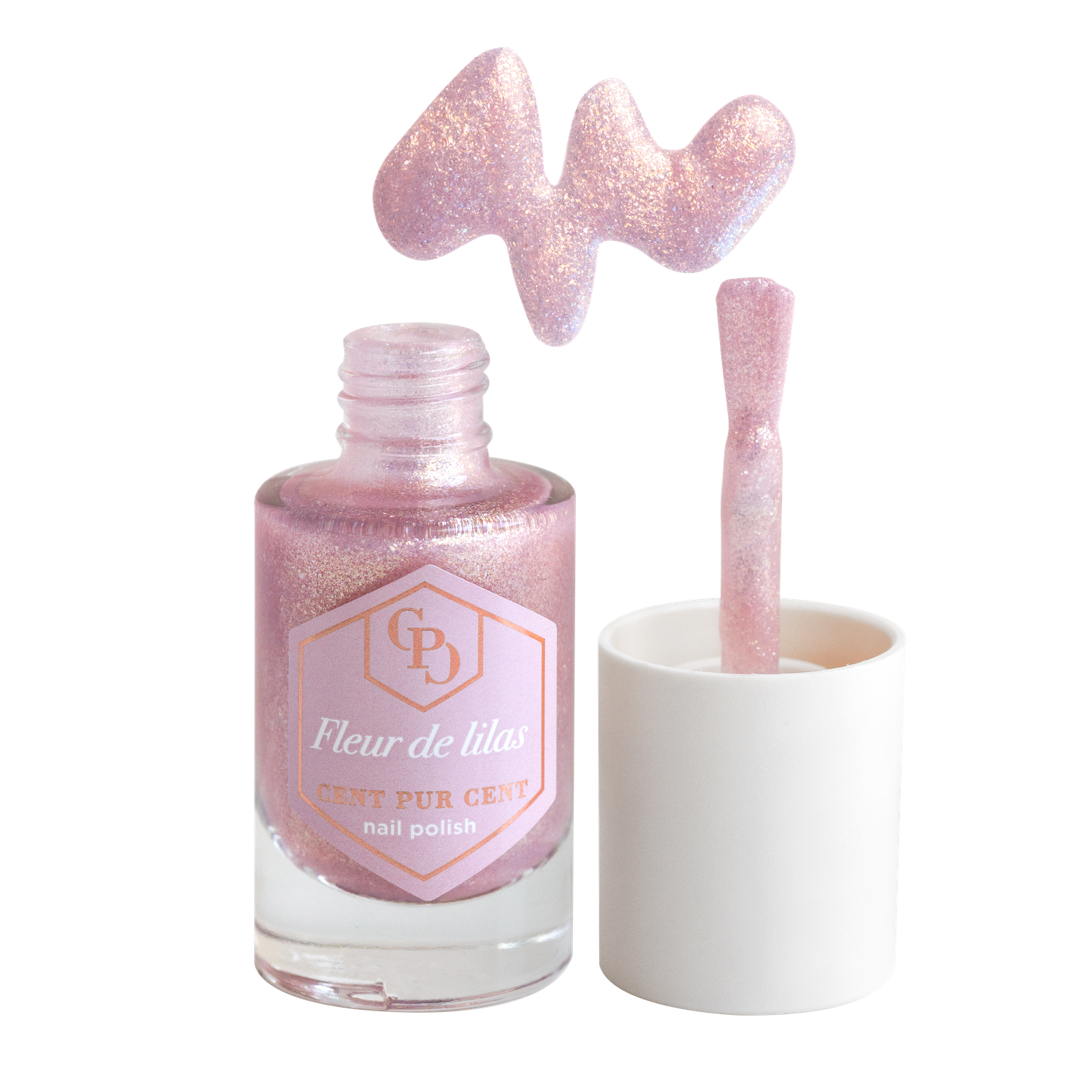 Cent Pur Cent Nail Polish Fleur De Lilas