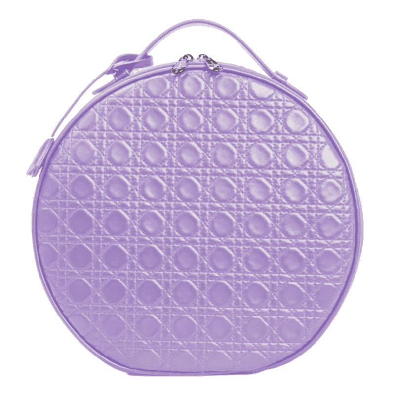 Cent Pur Cent Round Make-up Bag Lila