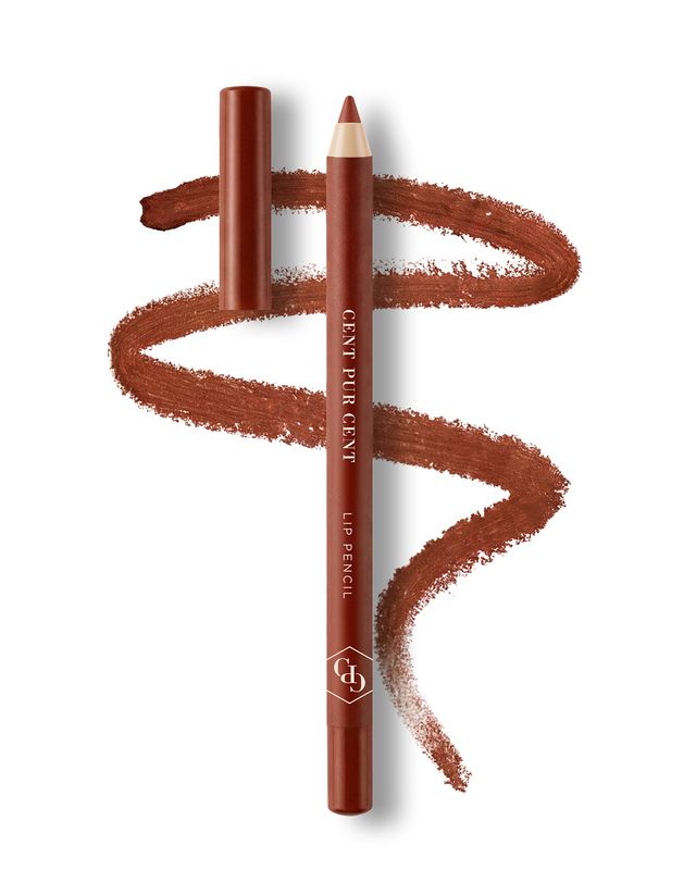 Cent Pur Cent  Waterproof Lip Pencil Nude Chocolat