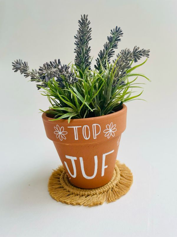 Bloempot &quot;JUF&quot;