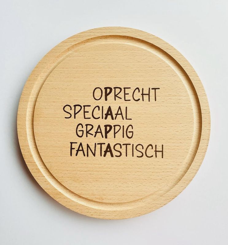 Snijplank met saprand “PAPA”