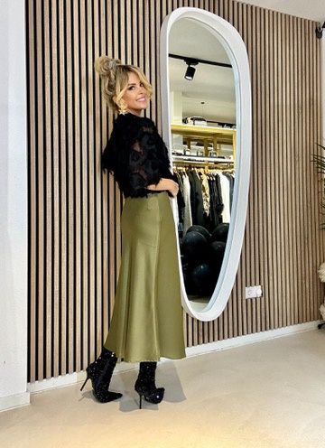 YASPELLA HW MAXI SKIRT S. NOOS