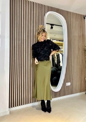 YASPELLA HW MAXI SKIRT S. NOOS