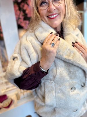 Jas faux fur