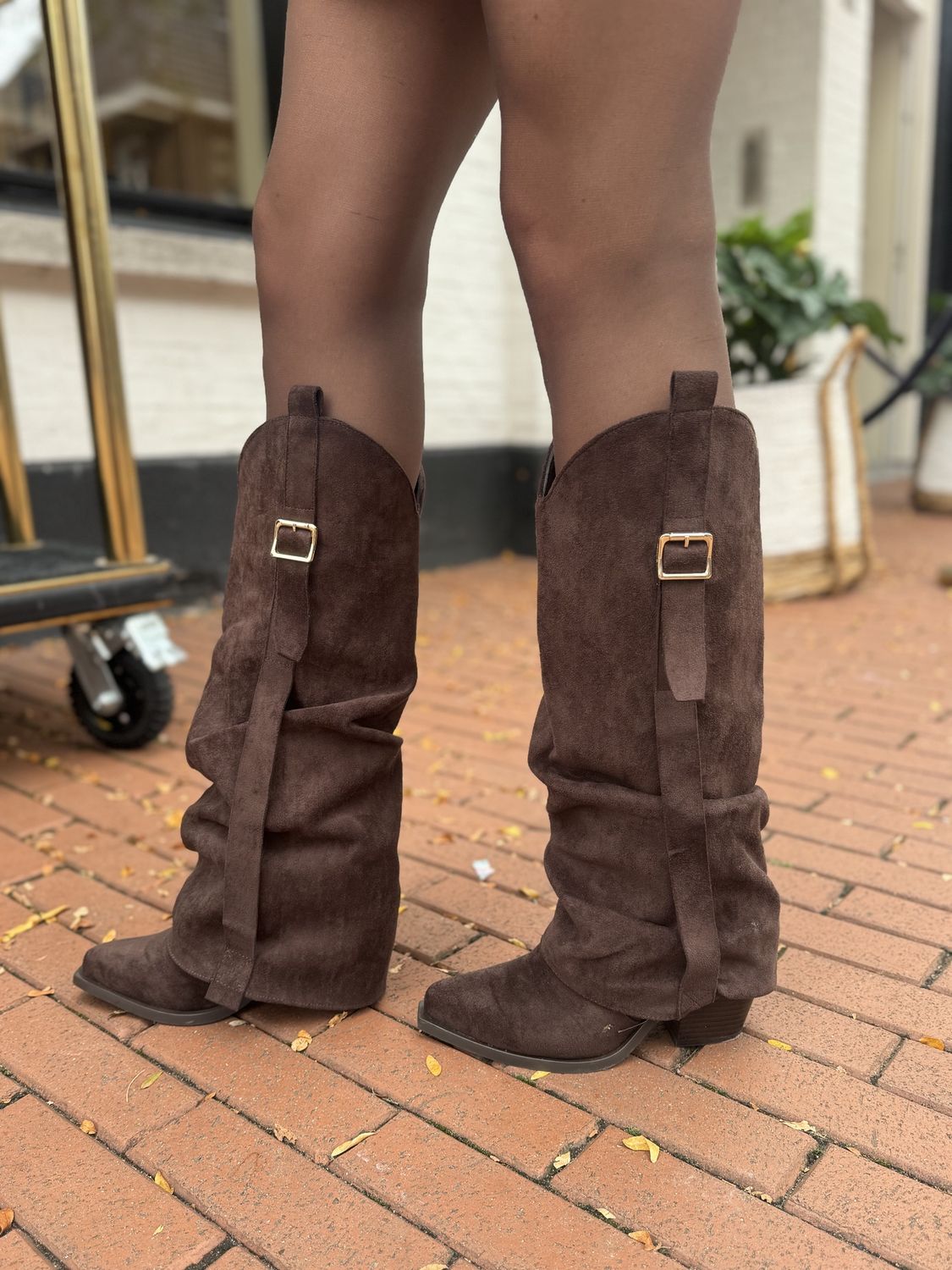 Yuno laars, Kleur: Brown, Maat: 36