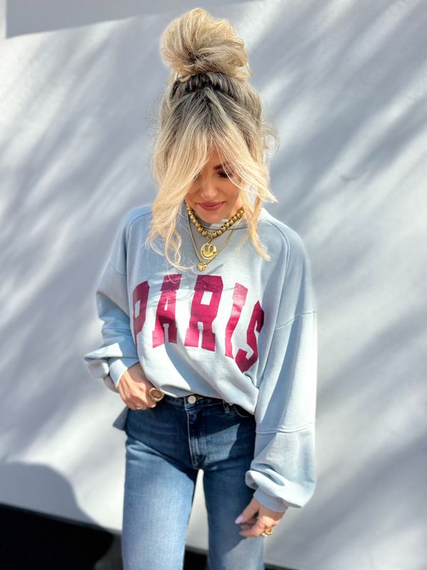 Sweater washed look Paris