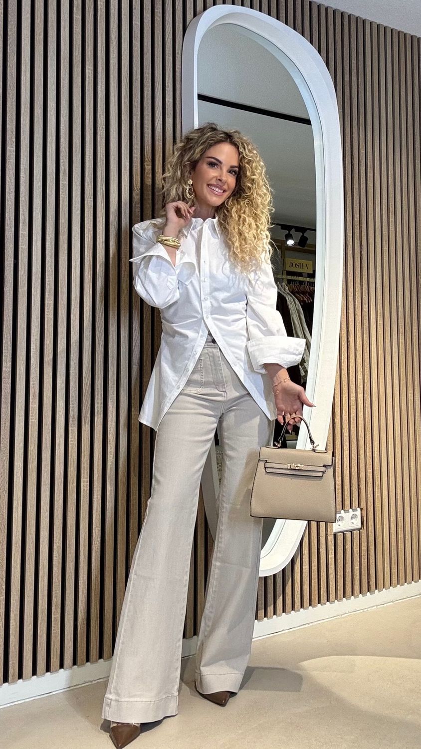 Essential long blouse