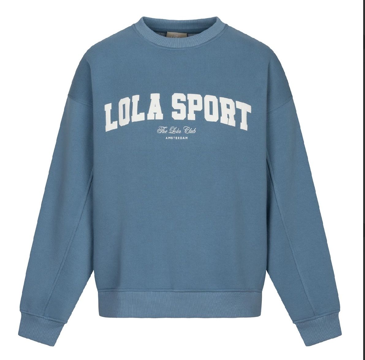 The Lola Club Jayla Sweater, Kleur: Denim Blue, Maat: XS